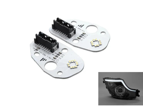 Compatible Mercedes-Benz Actros 2020+ DRL PCB module pair, xenon white